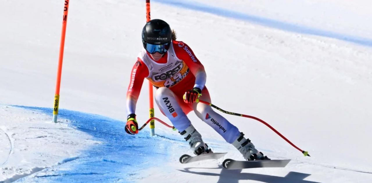 Daria Zurlinden hat es im Training übel erwischt.