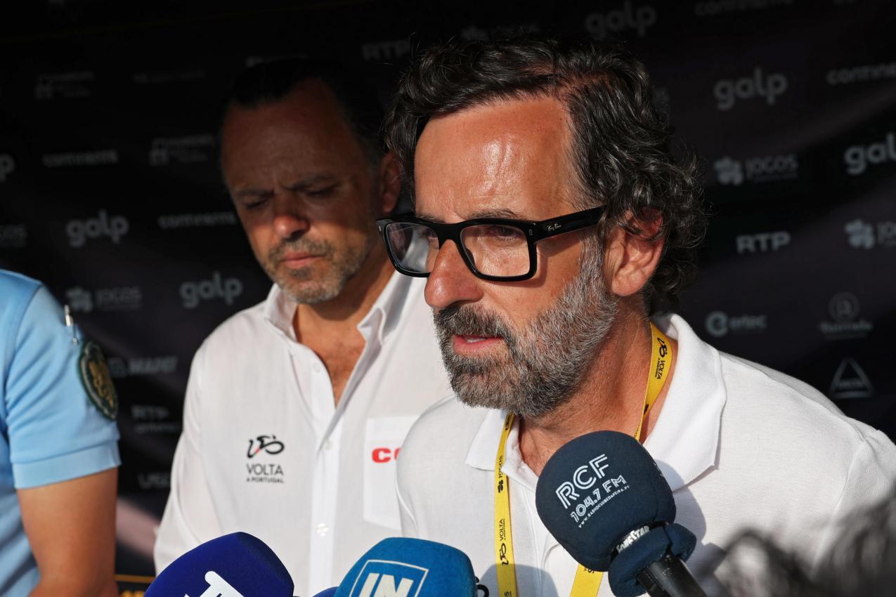 Ezequiel Mosquera, Direktor der Portugal-Rundfahrt. © ANSA / NUNO VEIGA