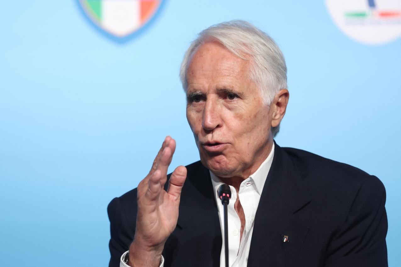FIGC-Präsident Giovanni Malagò. © ANSA / EMANUELE VALERI