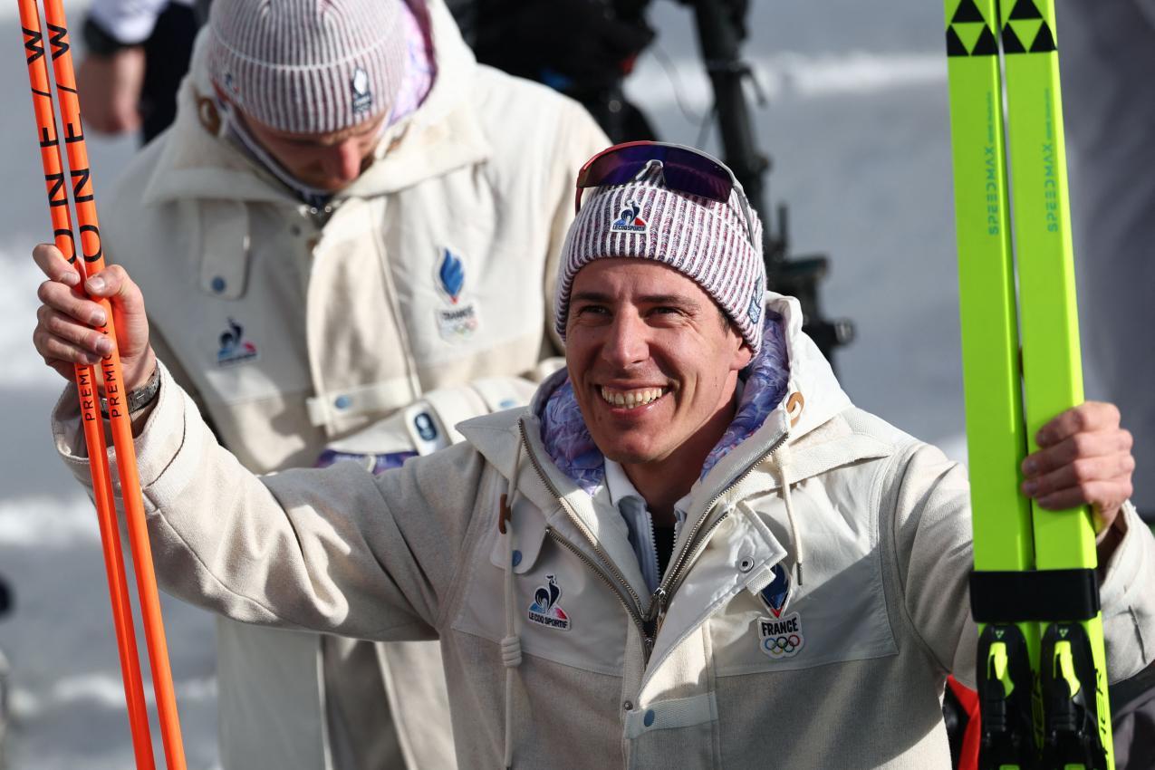 Fillon Maillet kürte sich im Februar in Antholz zum Sprint-Olympiasieger. © APA/afp / FRANCK FIFE