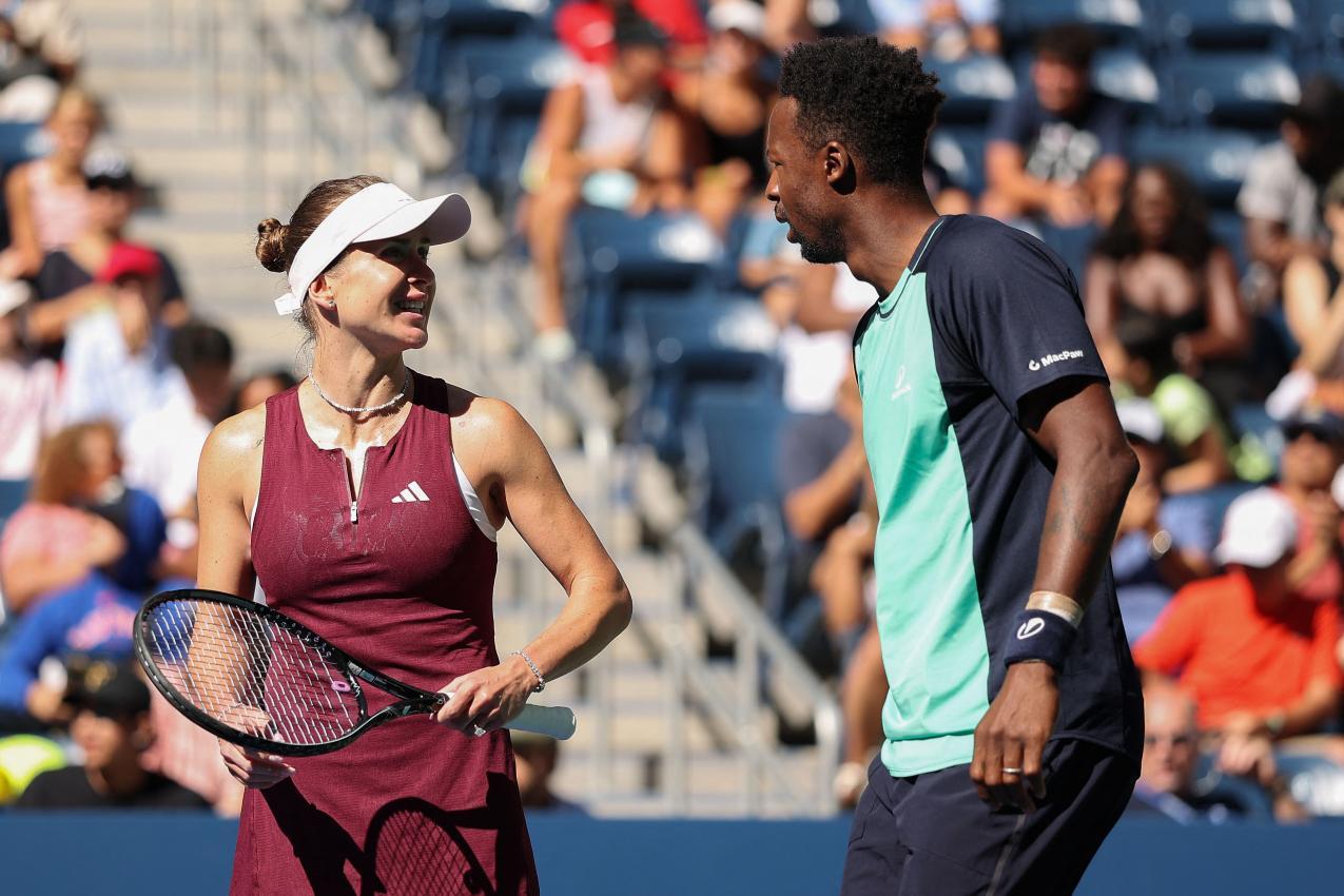 Gael Monfils und Elina Svitolina stehen im Halbfinale. © APA / SARAH STIER