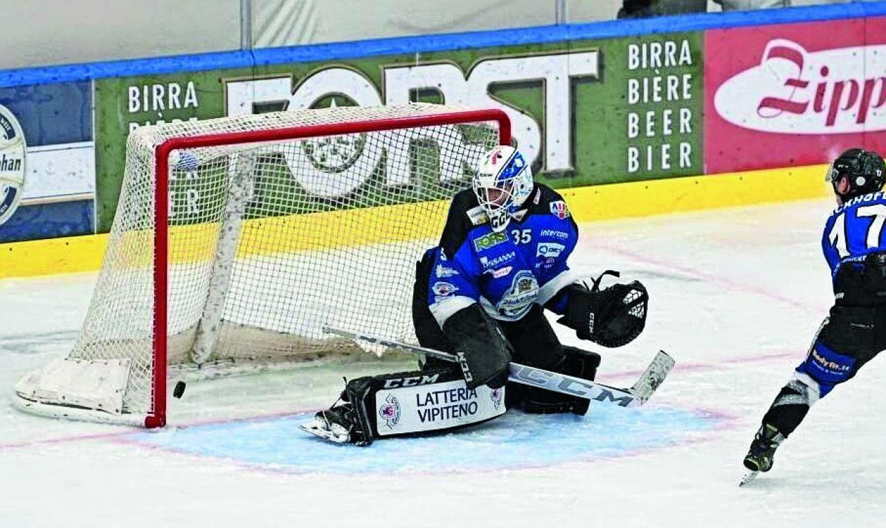 Jakob Rabanser hütete lange das Tor der Wipptal Broncos.