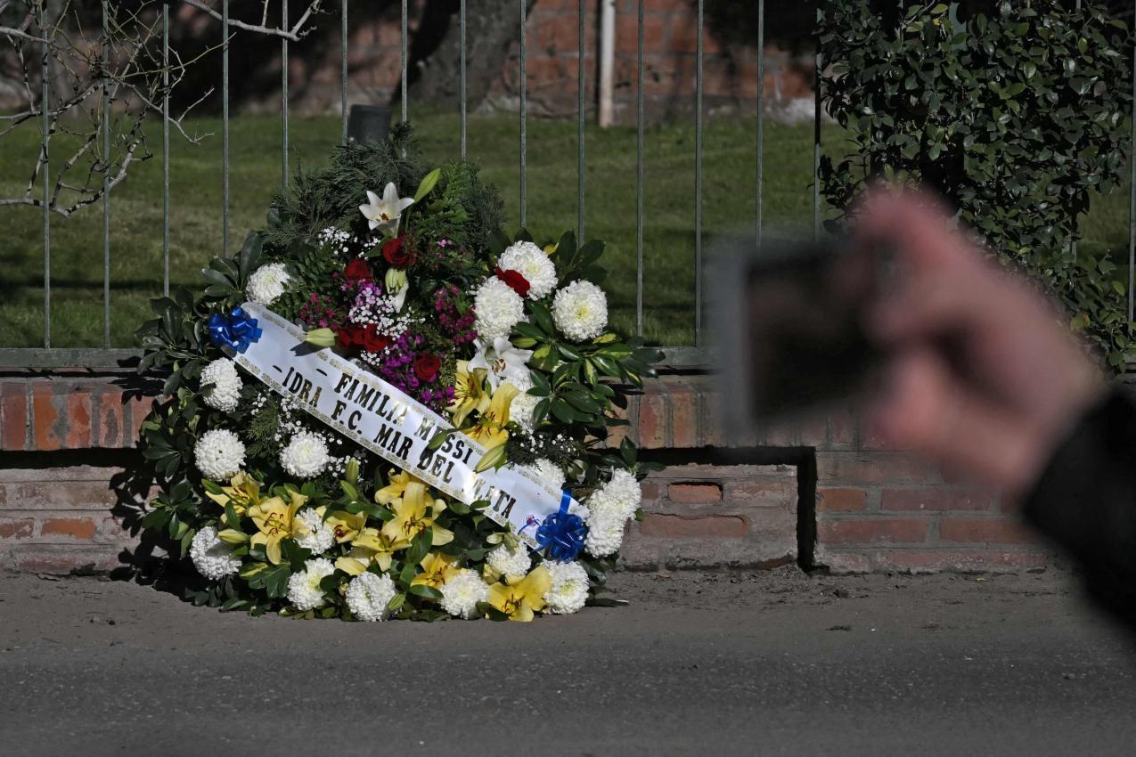Jorge Messi wurde in Rosario beerdigt. © APA/afp / LUIS ROBAYO