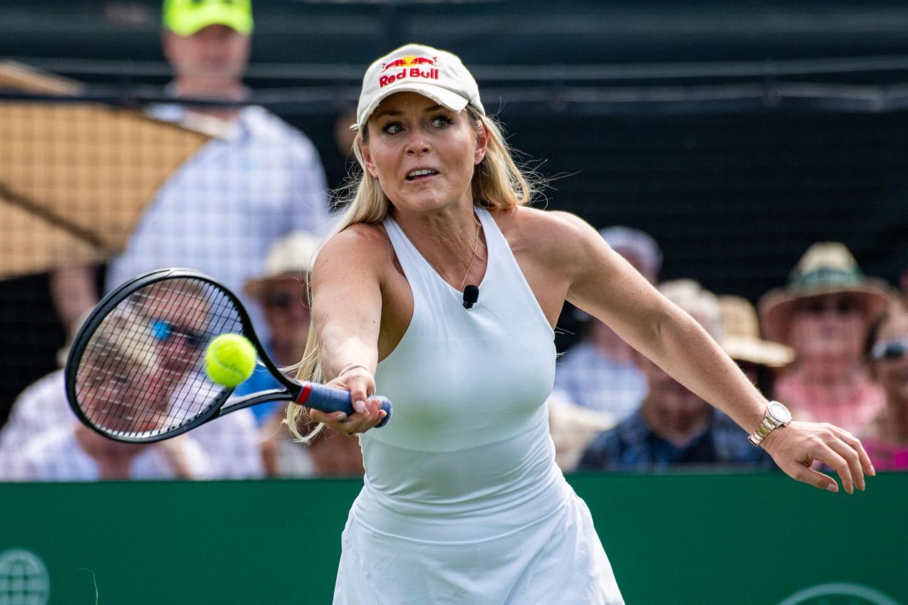 Lindsey Vonn in Aktion. © APA/afp / JOSEPH PREZIOSO