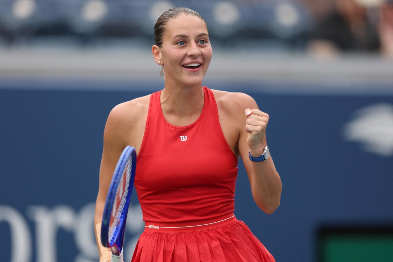 Marta Kostyuk hatte keine Mühe. © APA / CALEB BOWLIN