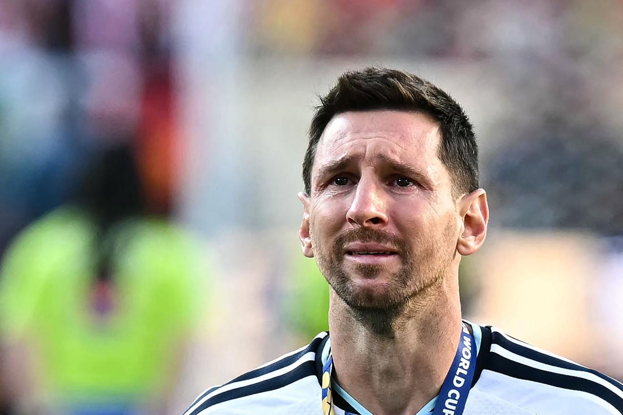 Messi verlor im WM-Finale 2026 mit Argentinien gegen Spanien. © APA/afp / PAUL ELLIS