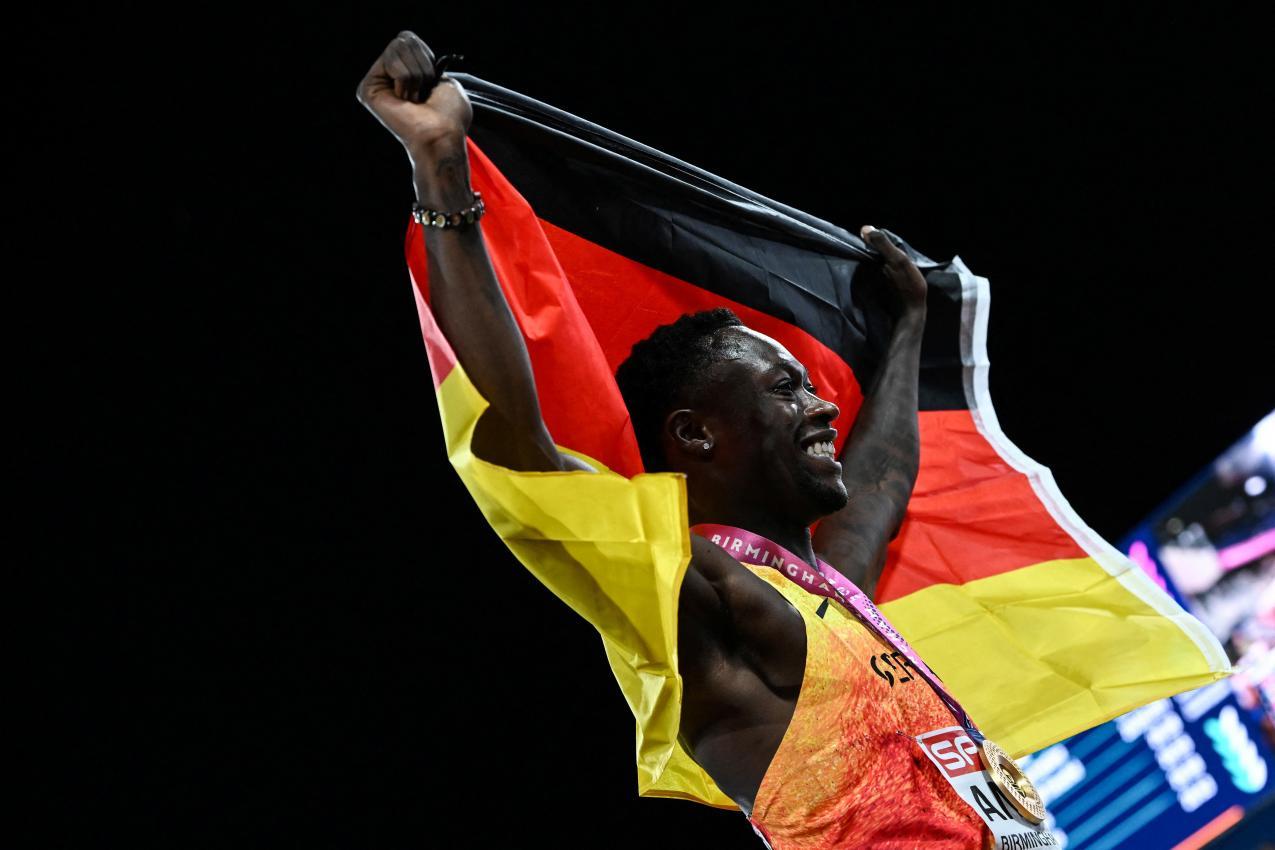 Owen Ansah droht eine lange Sperre. © AFP / PAUL ELLIS