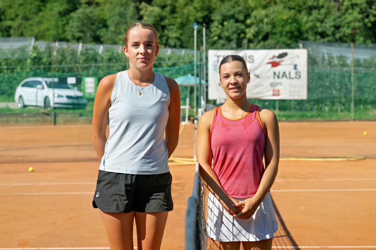 Standen sich im Finale gegenüber: Jana Köllemann (links) und Lara Lechner. © Franz Spiess
