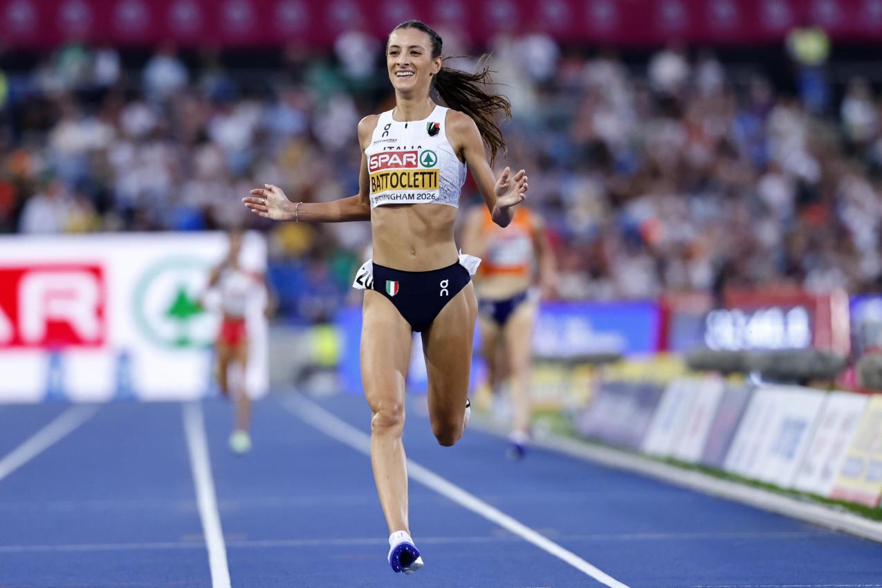 Unaufhaltsam in Richtung Ziel: Nadia Battocletti © ANSA / TOLGA AKMEN