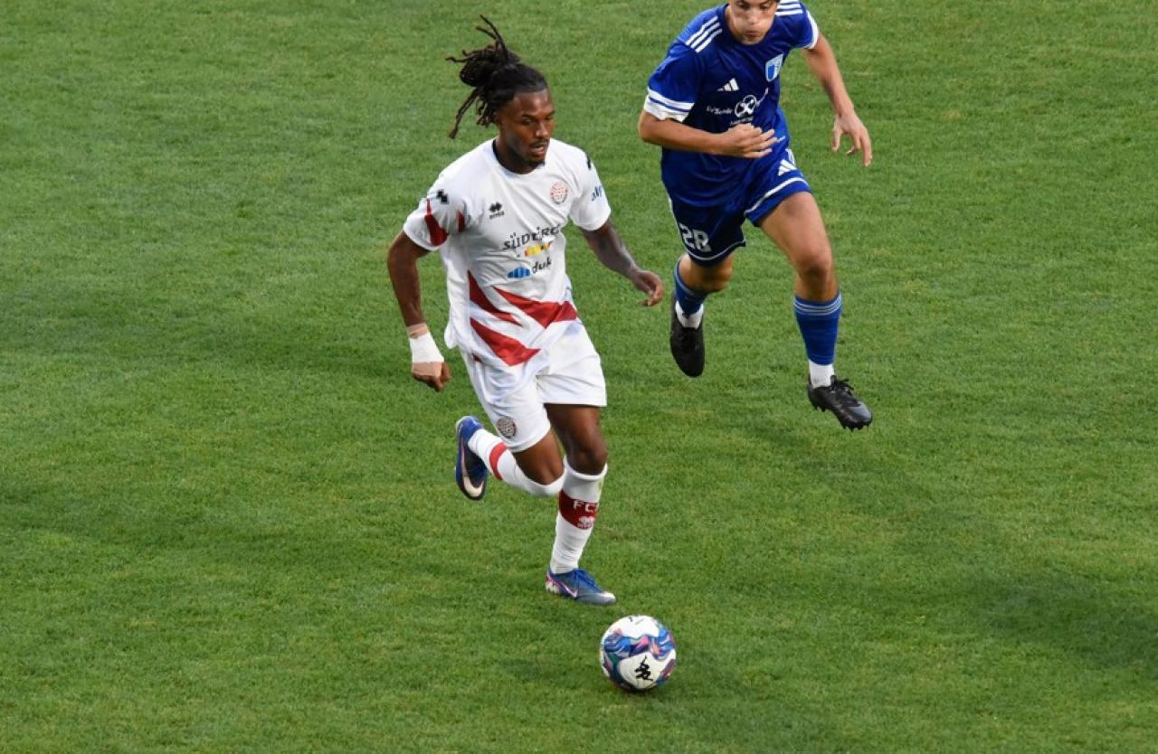 Vasco Lopes traf für einen blassen FC Südtirol gegen Obermais.