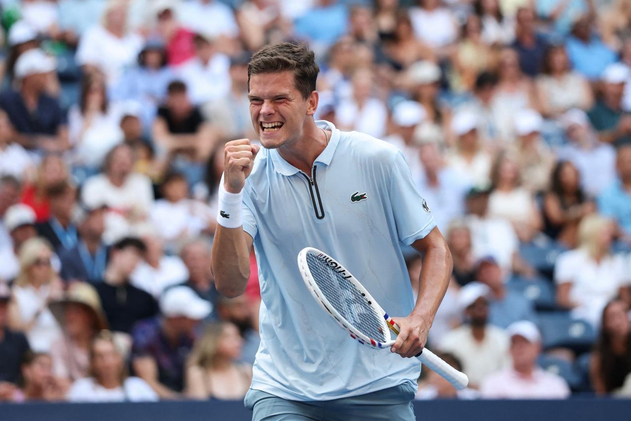 Alexander Blockx hat Cobolli rausgeworfen. © APA/afp / TIMOTHY A. CLARY
