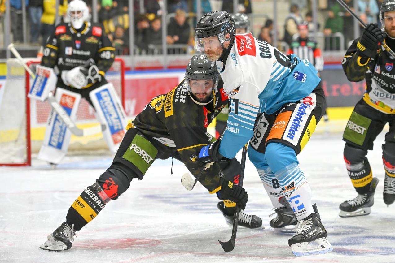 Andergassen (links) spielte elf Jahre lang für den HC Pustertal. © I. Foppa / HCP