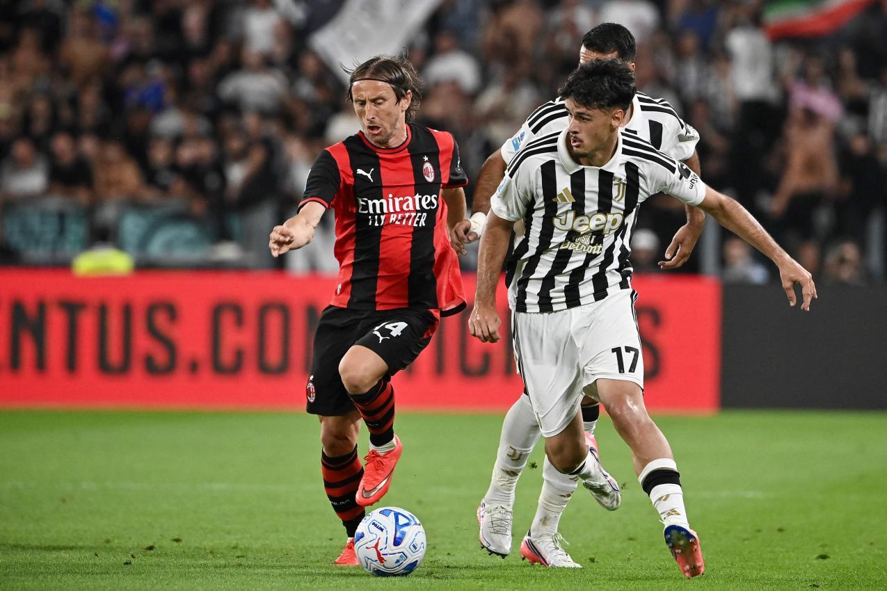 Bei Milan ist Luka Modric nach wie vor ein Leistungsträger. © APA/afp / ISABELLA BONOTTO