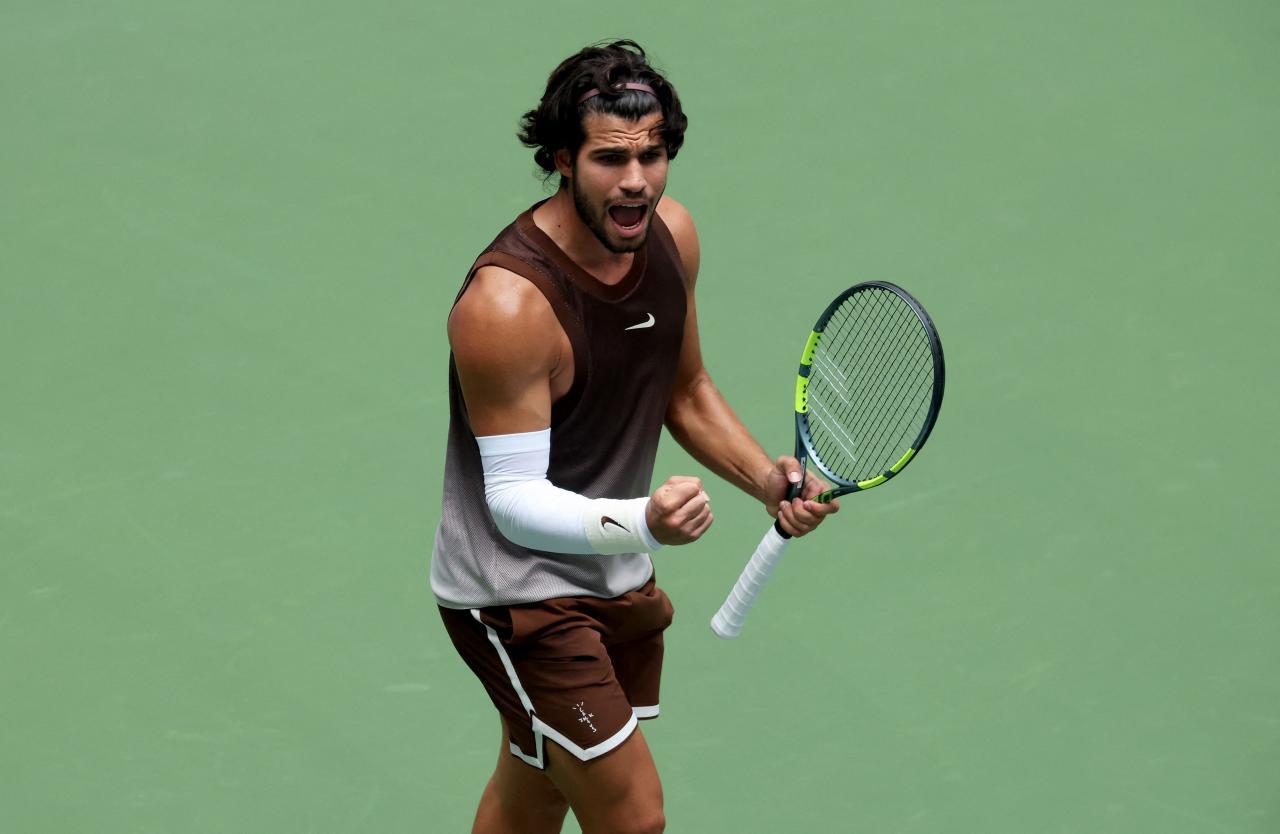 Carlos Alcaraz laborierte zuletzt an einer Handgelenksverletzung. © APA / CLIVE BRUNSKILL