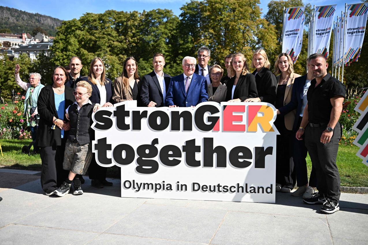 Deutschland hofft, erstmals seit 1972 wieder Olympische Spiele ausrichten zu können. © APA/afp / UWE ANSPACH