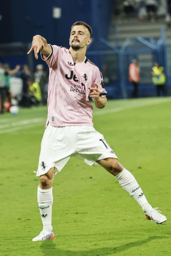 Erzielte seine ersten beiden Treffer im Juve-Trikot: Edon Zhegrova. © ANSA / ELISABETTA BARACCHI