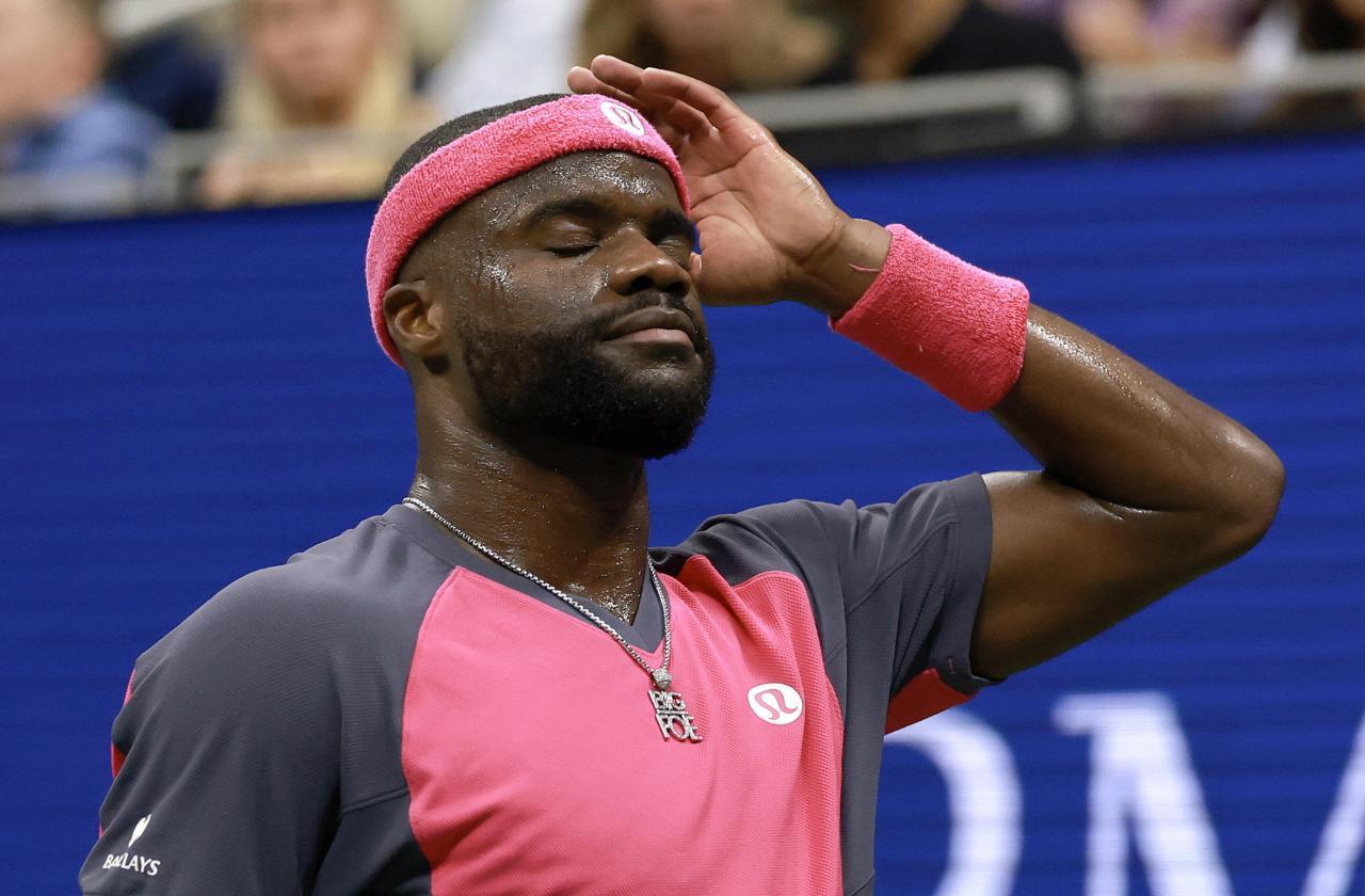 Frances Tiafoe musste sich im Duell mit seinem Landsmann geschlagen geben. © ANSA / CRISTOBAL HERRERA-ULASHKEVICH