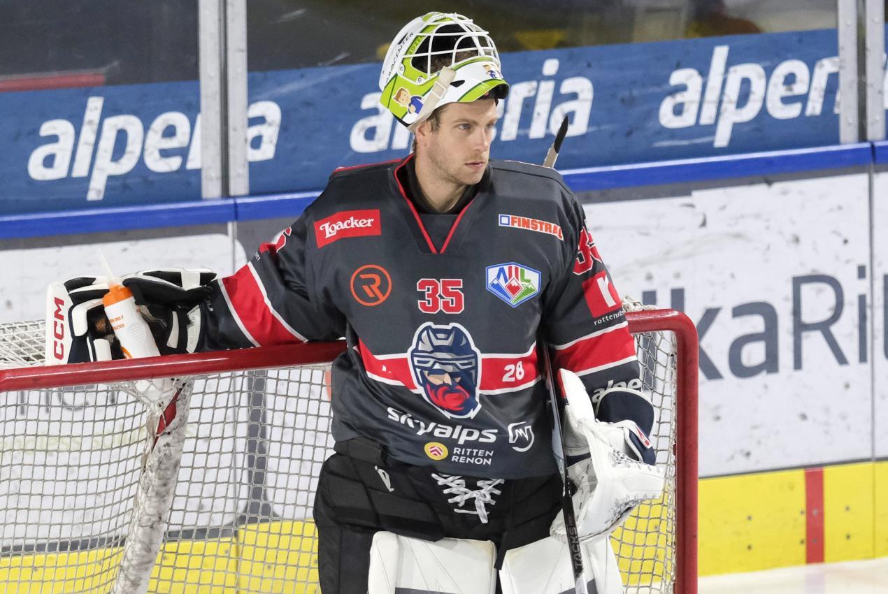 Gianluca Vallini strahlte im Tor der Rittner eine große Sicherheit aus. © Max Pattis