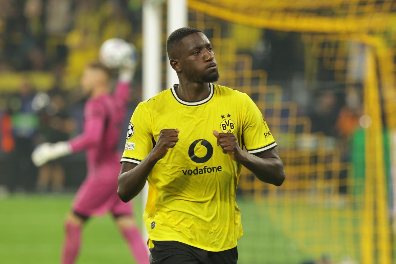 Guirassy schoss zwei Tore für den BVB. © ANSA / CHRISTOPHER NEUNDORF