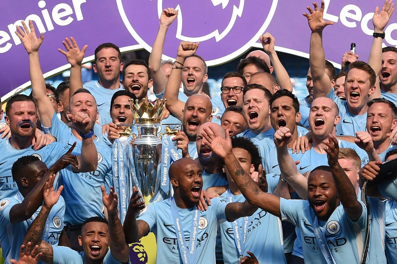 Im relevanten Zeitraum krönte sich Manchester City mehrmals zum Meister. © APA/afp / OLI SCARFF