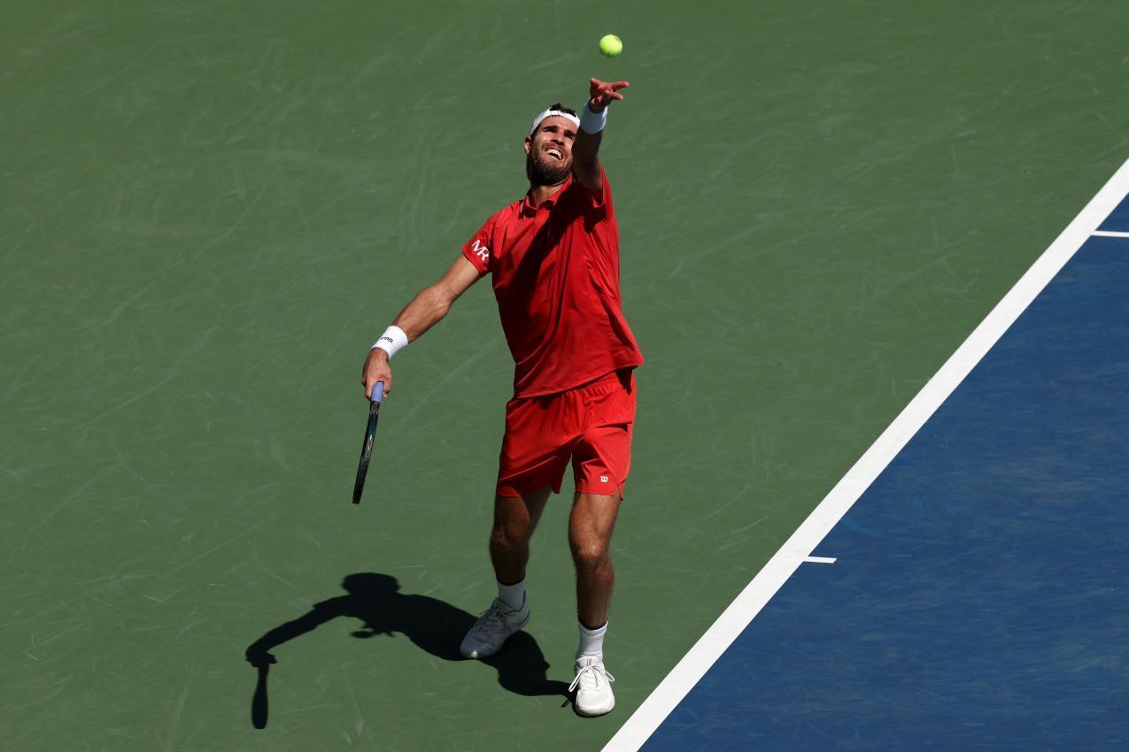 Khachanov hat gerade einen echten Lauf. © APA / MATTHEW STOCKMAN