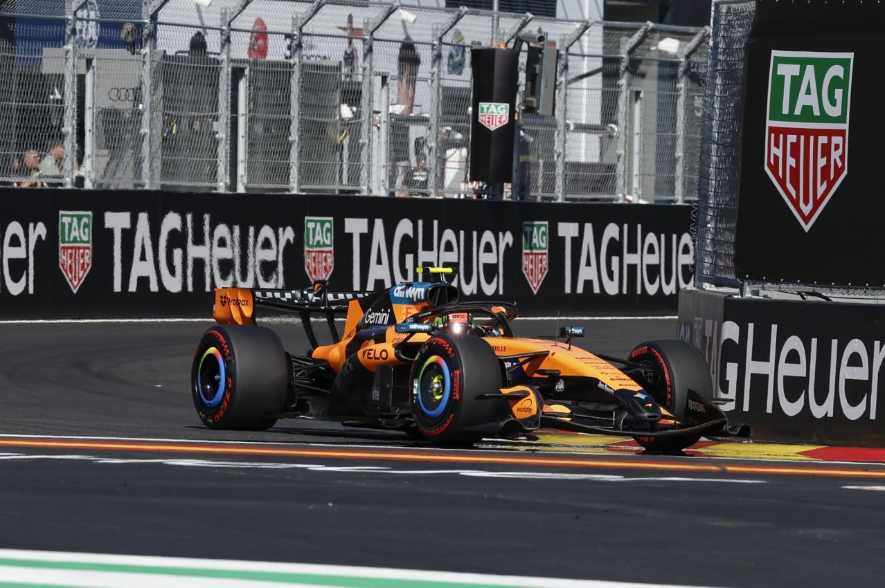 Lando Norris: „Das war eine der besten Runden meiner Kariere. © ANSA / JJ GUILLEN