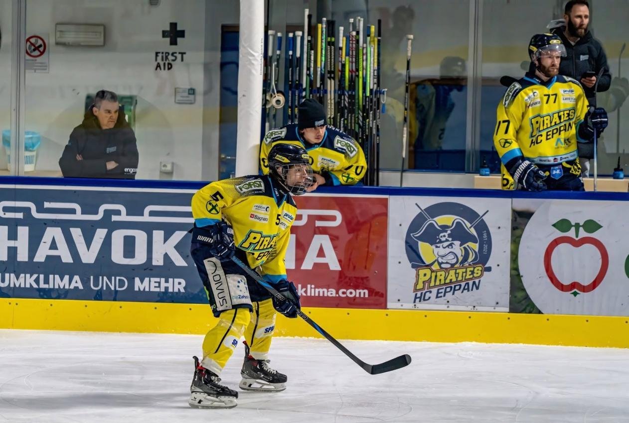 Leo Zublasing lief in der letzten Saison noch für den HC Eppan auf. © Jan Marc Zublasing