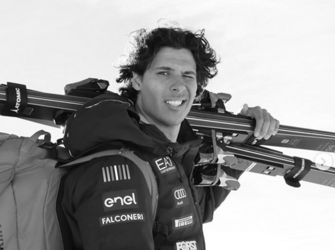 Matteo Franzoso ist im Vorjahr in La Parva verunglückt. © ANSA / Instagram / Matteo Franzoso