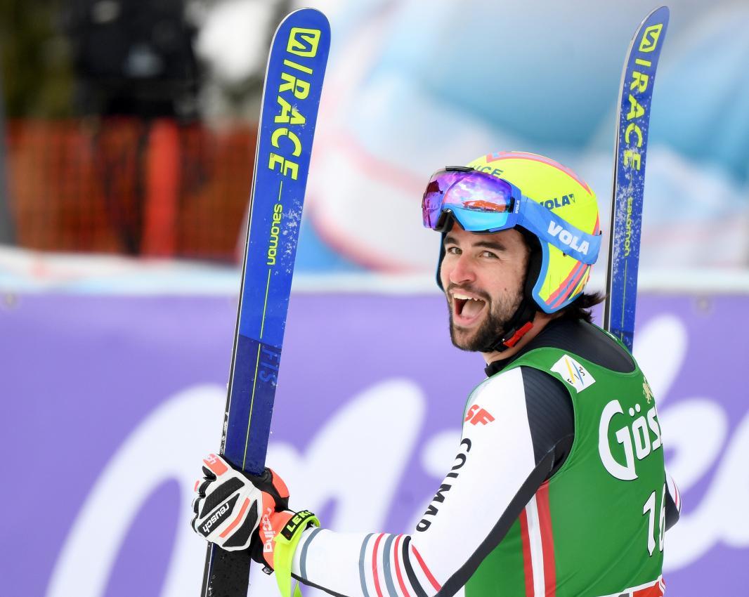 Matthieu Bailet zählt zu den besten Abfahrern in Frankreich. © APA / HELMUT FOHRINGER