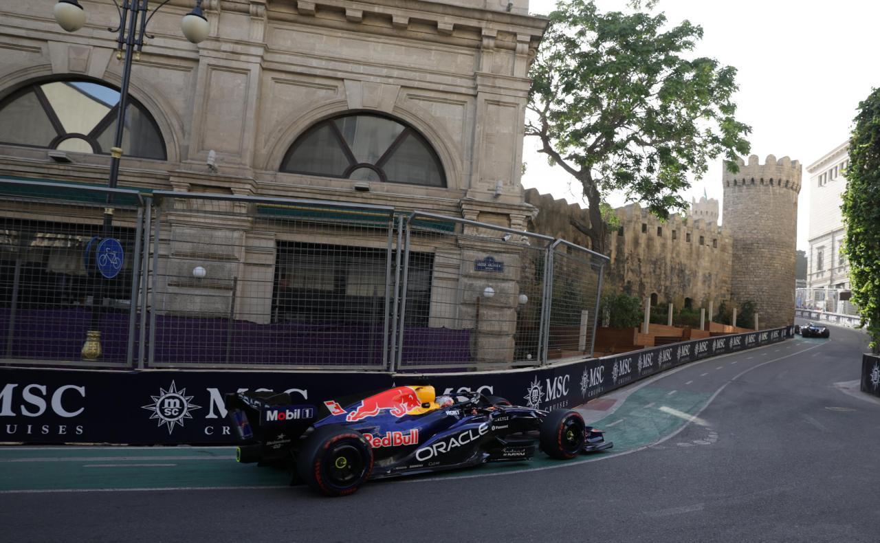 Max Verstappen kam mit dem Stadtkurs gut zurecht. © ANSA / ALI HAIDER