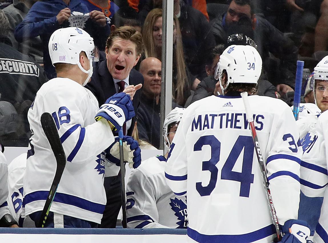 Mike Babcock ist der neue Trainer der Edmonton Oilers. © APA/getty / BRUCE BENNETT