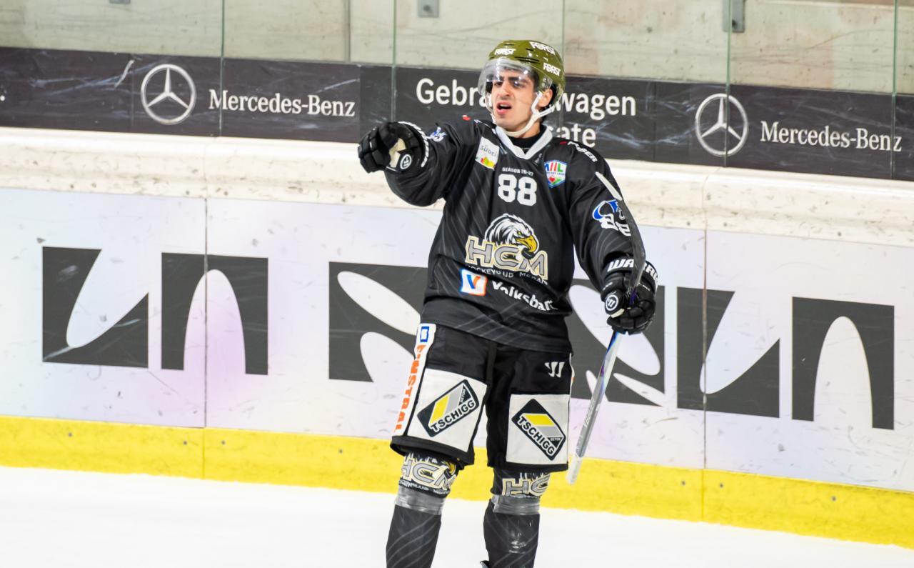 Mit dem HC Meran will Levin hoch hinaus. © BK Photo