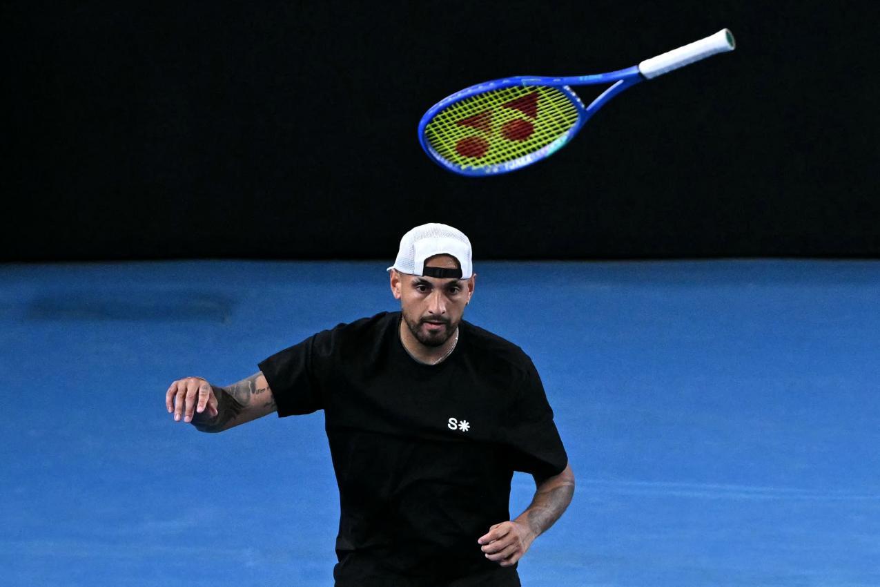 Nick Kyrgios zeigt Reue, doch meint er es ernst? © APA/afp / WILLIAM WEST