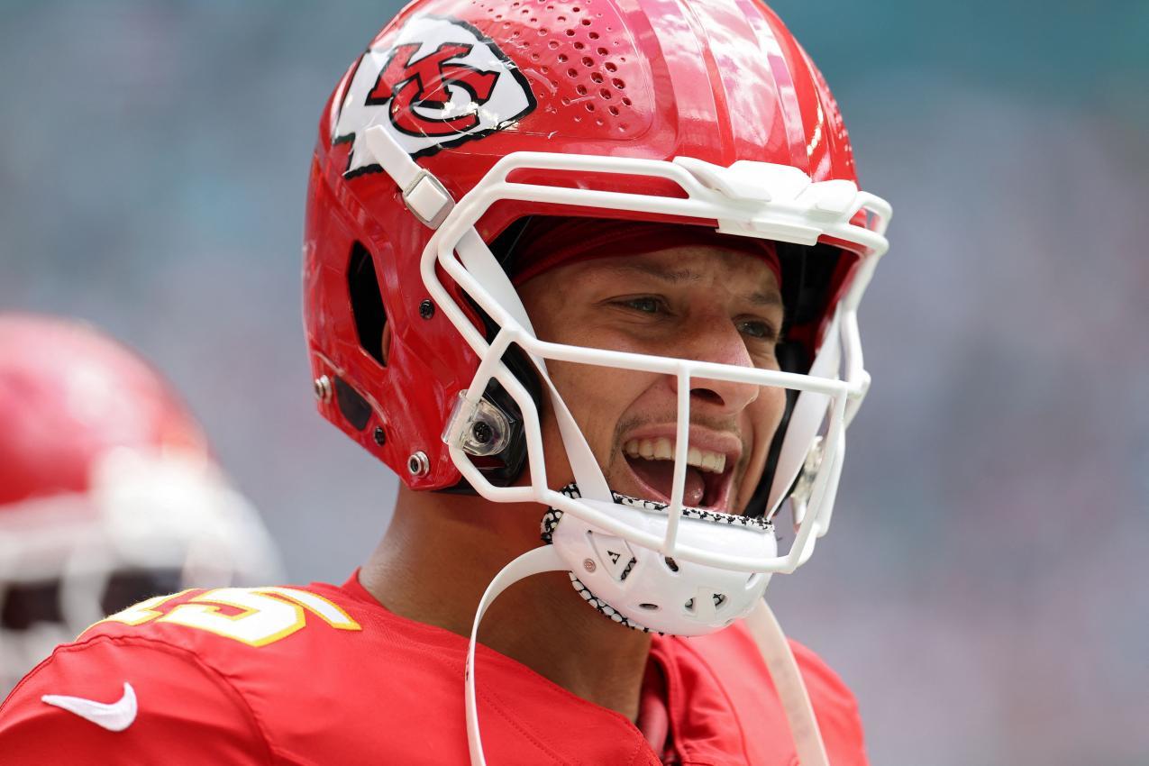 Patrick Mahomes & Co. feierten den nächsten Sieg. © APA / CARMEN MANDATO