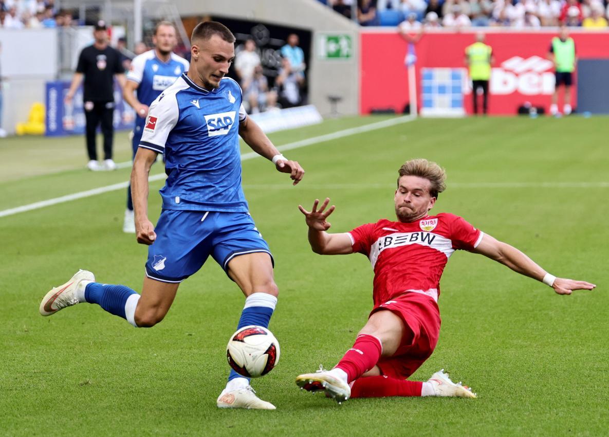 Stuttgart verlor in Hoffenheim. © ANSA / RONALD WITTEK