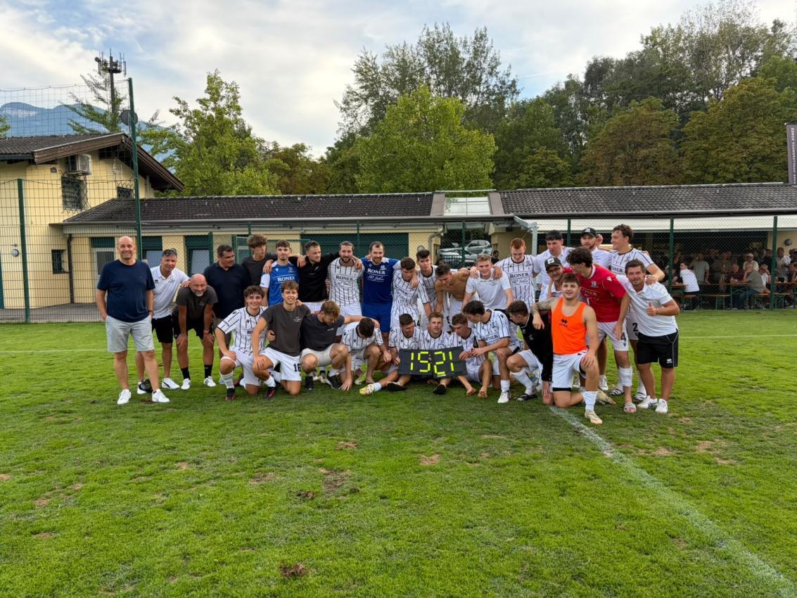 Tramin feierte den Sieg und den gleichzeitigen Punkterekord in der Oberliga.