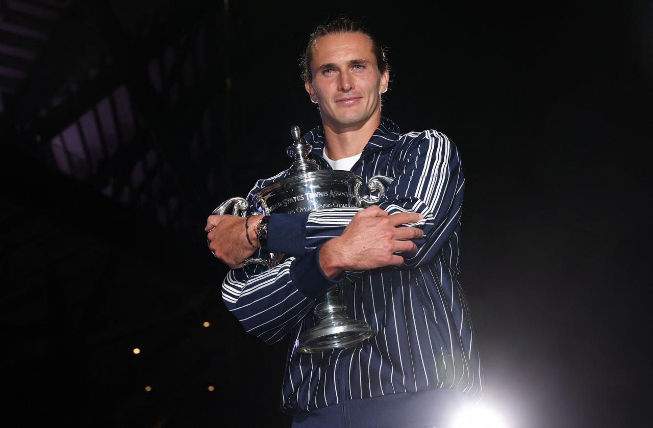 US-Open-Champion Alexander Zverev kommt ebenfalls nach Wien. © APA / JULIAN FINNEY