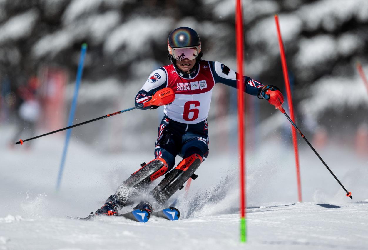 Zak Carrick-Smith wurde hinter seinem Bruder Luca Zweiter. © OIS/IOC / JOEL MARKLUND