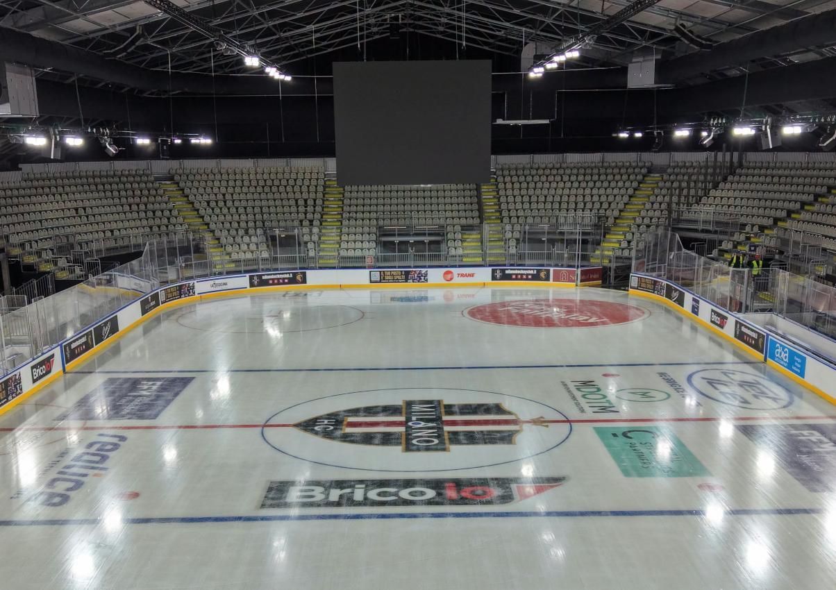 4000 Zuschauern bietet der neue Eishockey-Tempel Platz. © Soziale Medien / FISG
