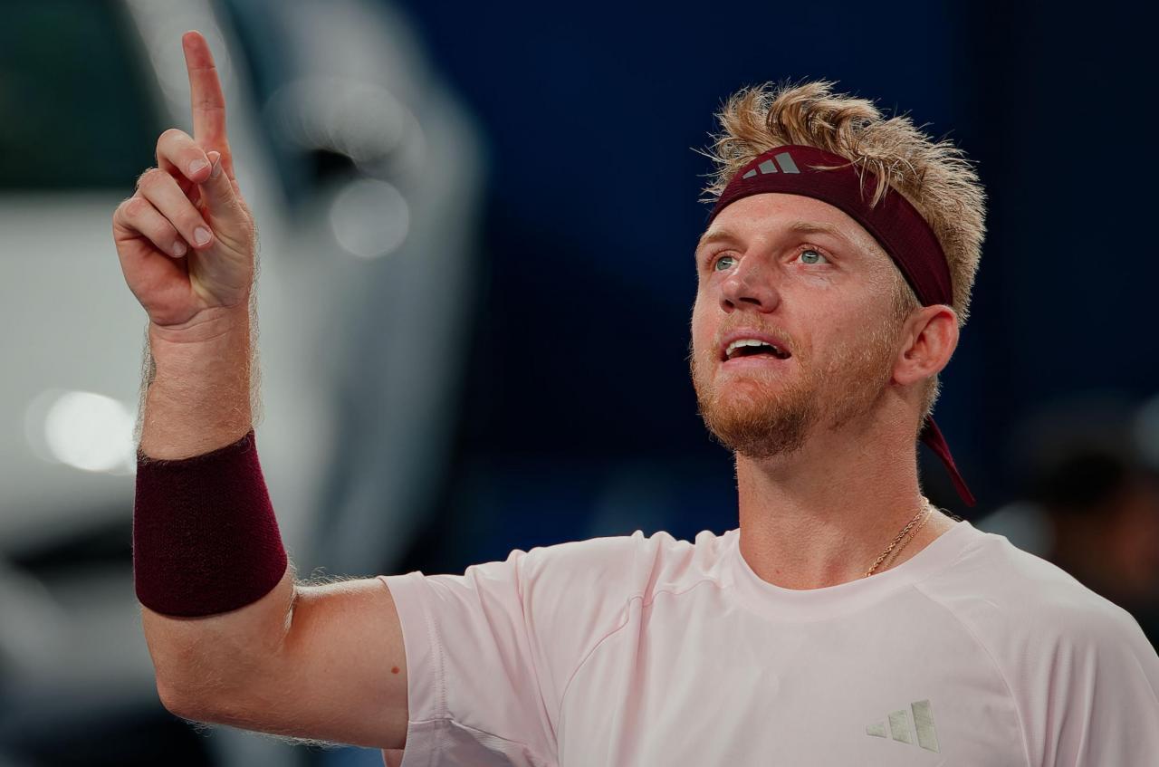 Alejandro Davidovich Fokina steht im Finale. © ANSA / ALEX PLAVEVSKI