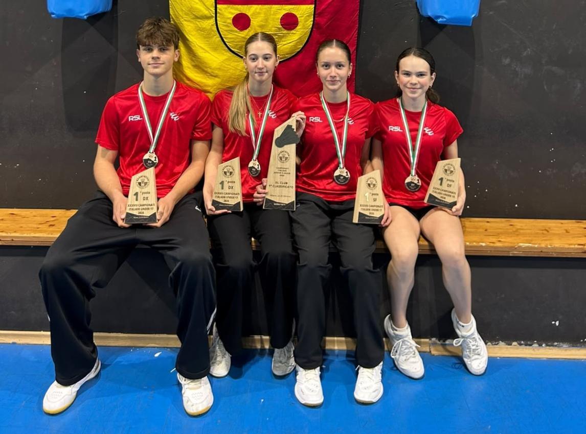 Anton Gurschler, Mara Stricker, Franzi Hellrigl und Lea Gitterle. © pm