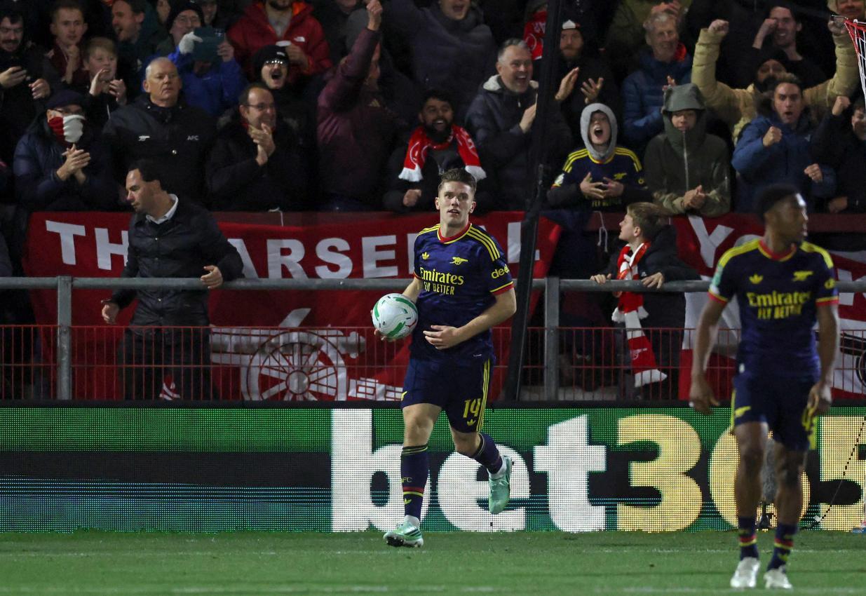 Arsenal schlitterte in eine Blamage. © APA/afp / DARREN STAPLES