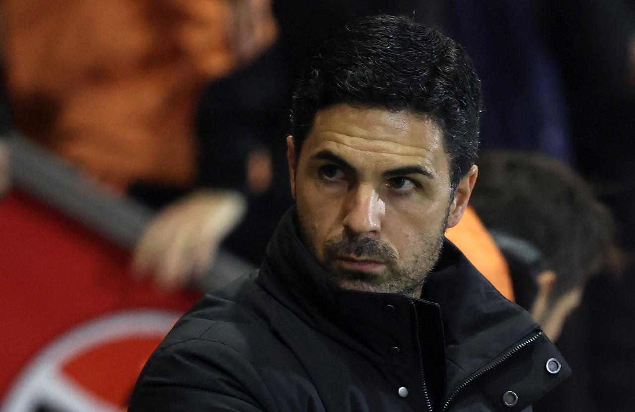 Arsenal-Trainer Mikel Arteta. © APA/afp / DARREN STAPLES