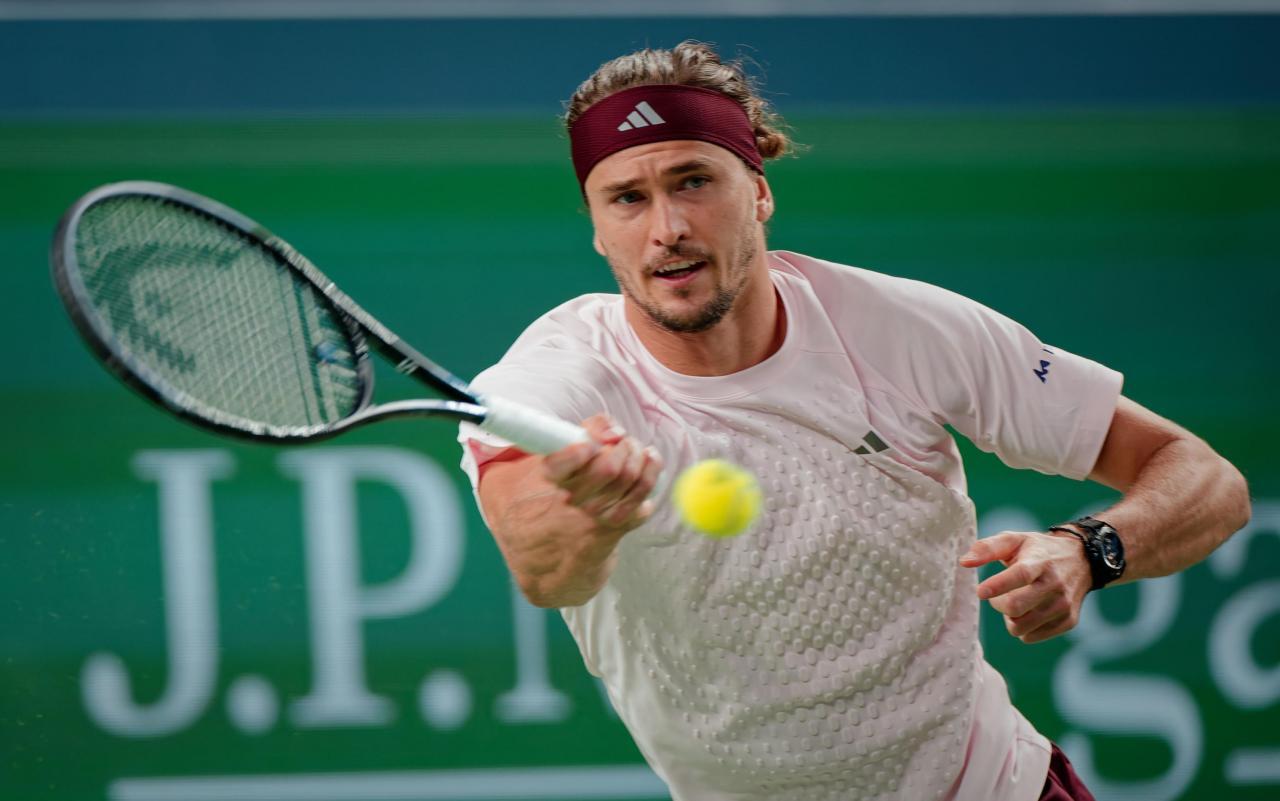 Auch Alexander Zverev wird in Wien am Start sein. © ANSA / ALEX PLAVEVSKI