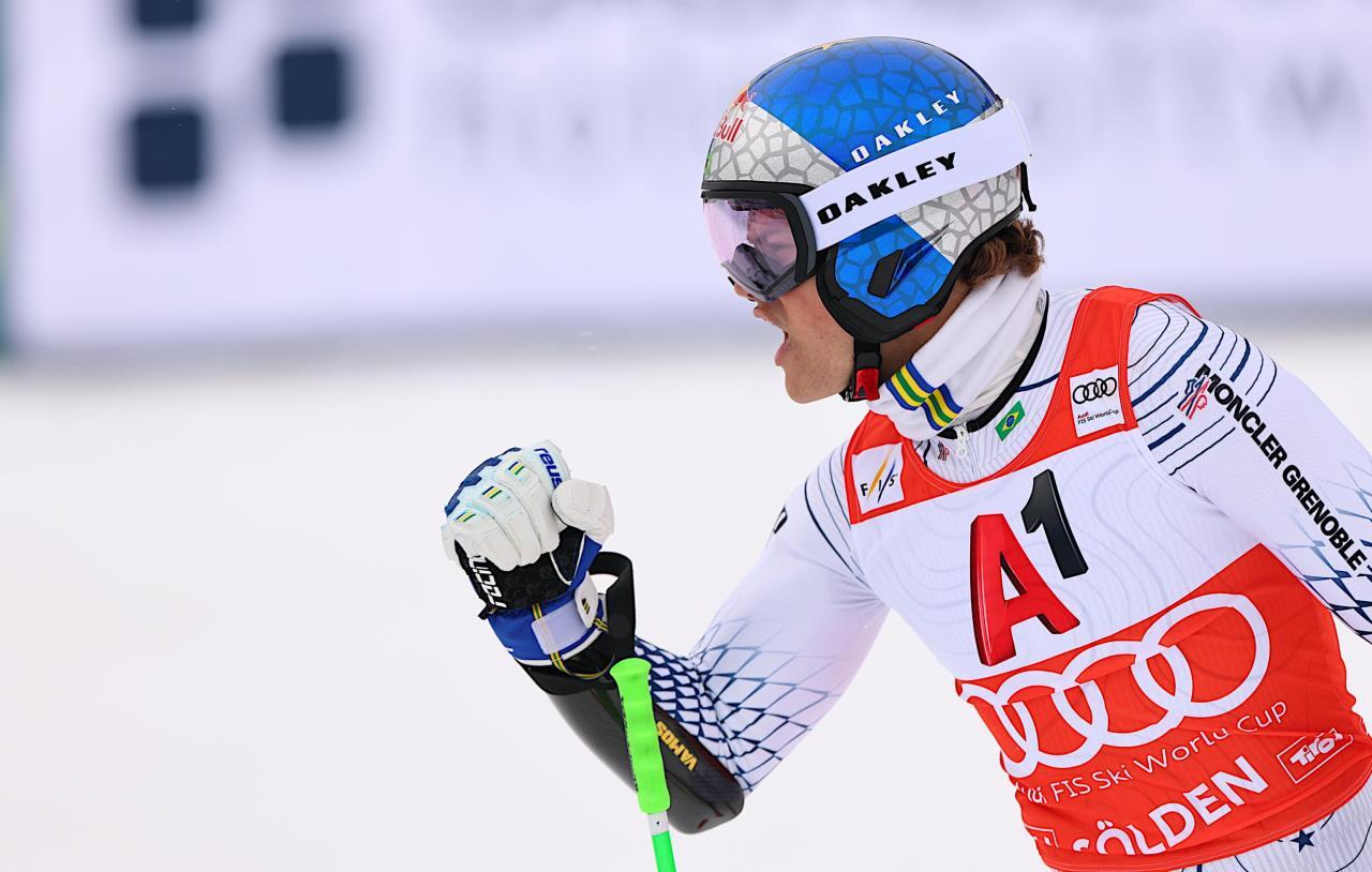 Braathen hat in Sölden triumphiert. © ANSA / ANNA SZILAGYI