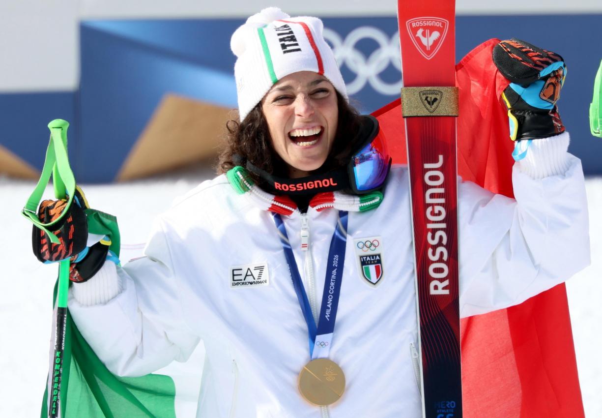 Brignone will zurück an die Spitze. © ANSA / ANDREA SOLERO