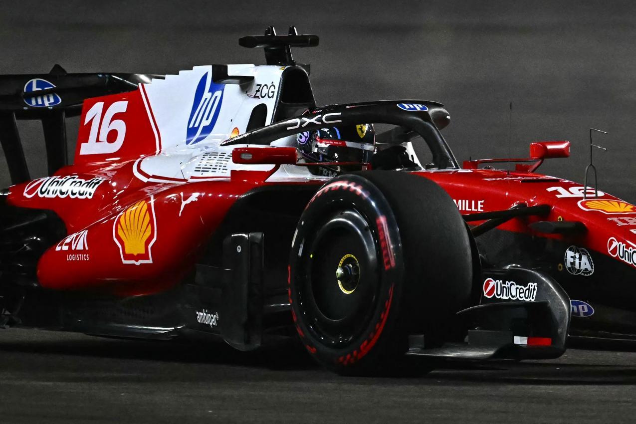 Charles Leclerc wurde Zweiter. © APA/afp / LILLIAN SUWANRUMPHA