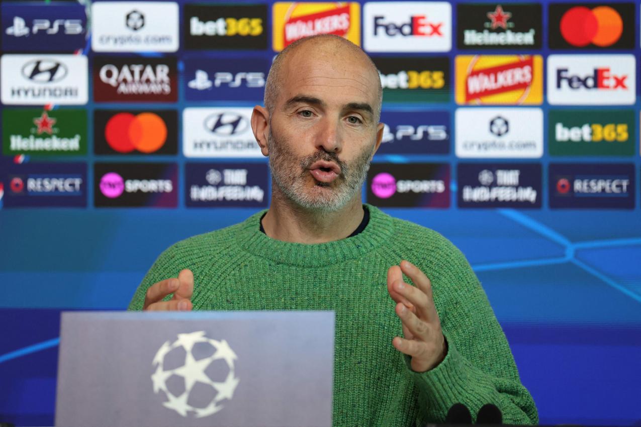 City-Coach Enzo Maresca versucht sich dieser Tage aufs Sportliche zu konzentrieren. © APA/afp / DARREN STAPLES