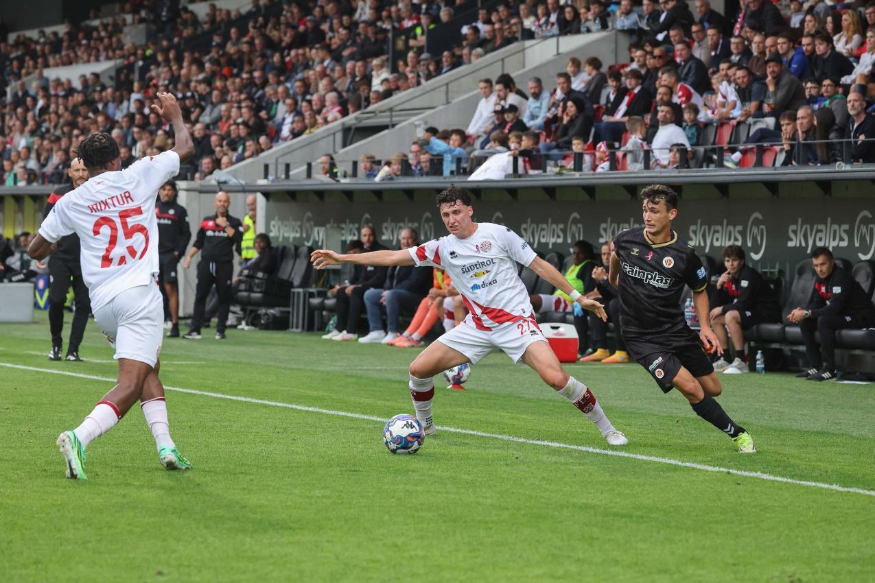 Der FC Südtirol hat seine Weiße Weste behalten. © FC Südtirol