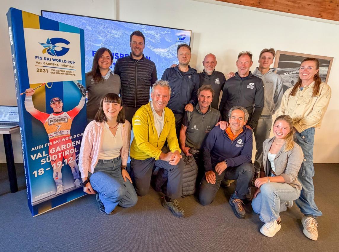 Die FIS zeigte sich hoch zufrieden. © Saslong Classic Club
